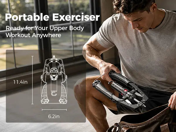 Chest & Arm Strength Trainer – Adjustable Resistance from 22 to 440 lbs for Progressive Strength Training