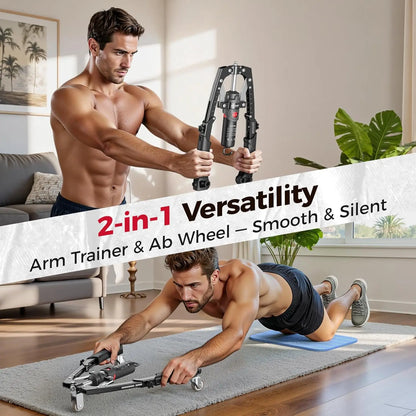 Chest & Arm Strength Trainer – Adjustable Resistance from 22 to 440 lbs for Progressive Strength Training
