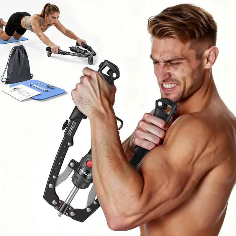 Chest & Arm Strength Trainer – Adjustable Resistance from 22 to 440 lbs for Progressive Strength Training
