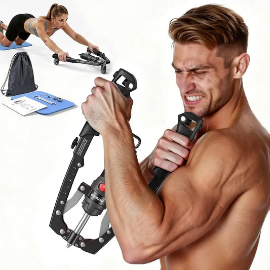Chest & Arm Strength Trainer – Adjustable Resistance from 22 to 440 lbs for Progressive Strength Training