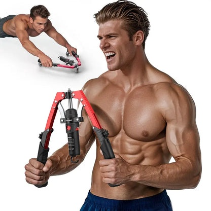 Chest & Arm Strength Trainer – Adjustable Resistance from 22 to 440 lbs for Progressive Strength Training